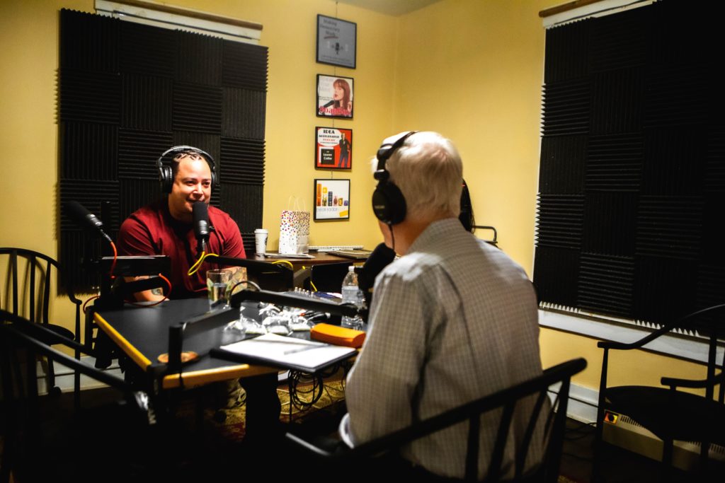 Doug Price interviews Chef Brother Luck in Studio 809.