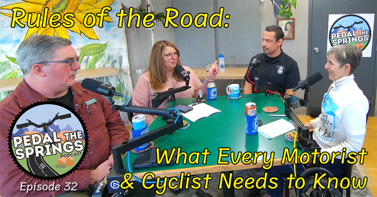 Group in studio, What every motorist and cyclist needs to know