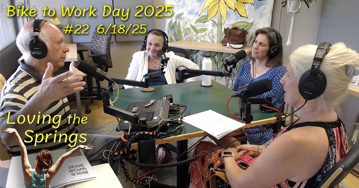 Dave Gardner, Karole Campbell, Kerry Childress and Carrie Simison in the studio