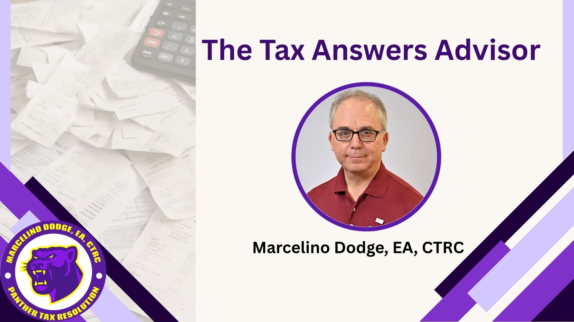 The Tax Answers Advisor - Marcelino Dodge