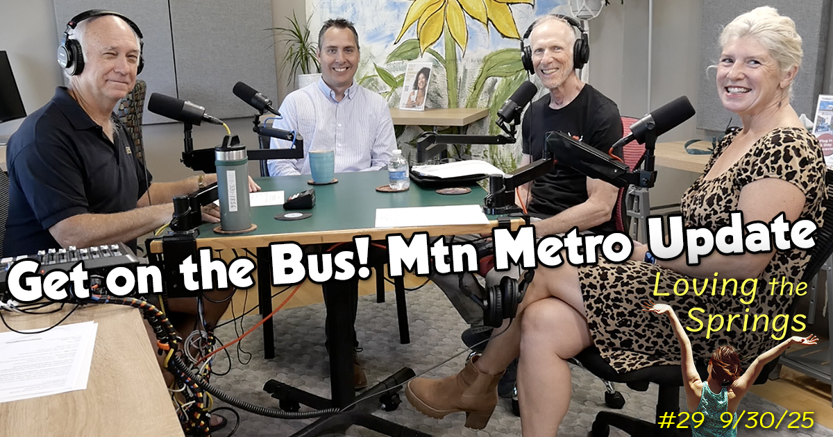 Dave Gardner, Jacob Matsen, Al Brody and Carrie Simison in podcast studio