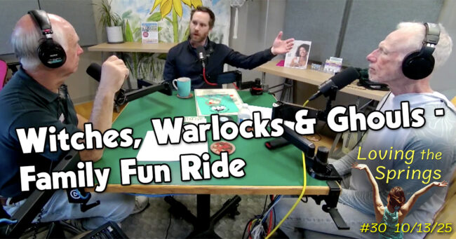 Dave Gardner, Todd Haller and Al Brody in the podcast studio