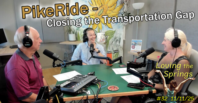 Dave Gardner, Tara McCarthy and Carrie Simison in the podcast studio