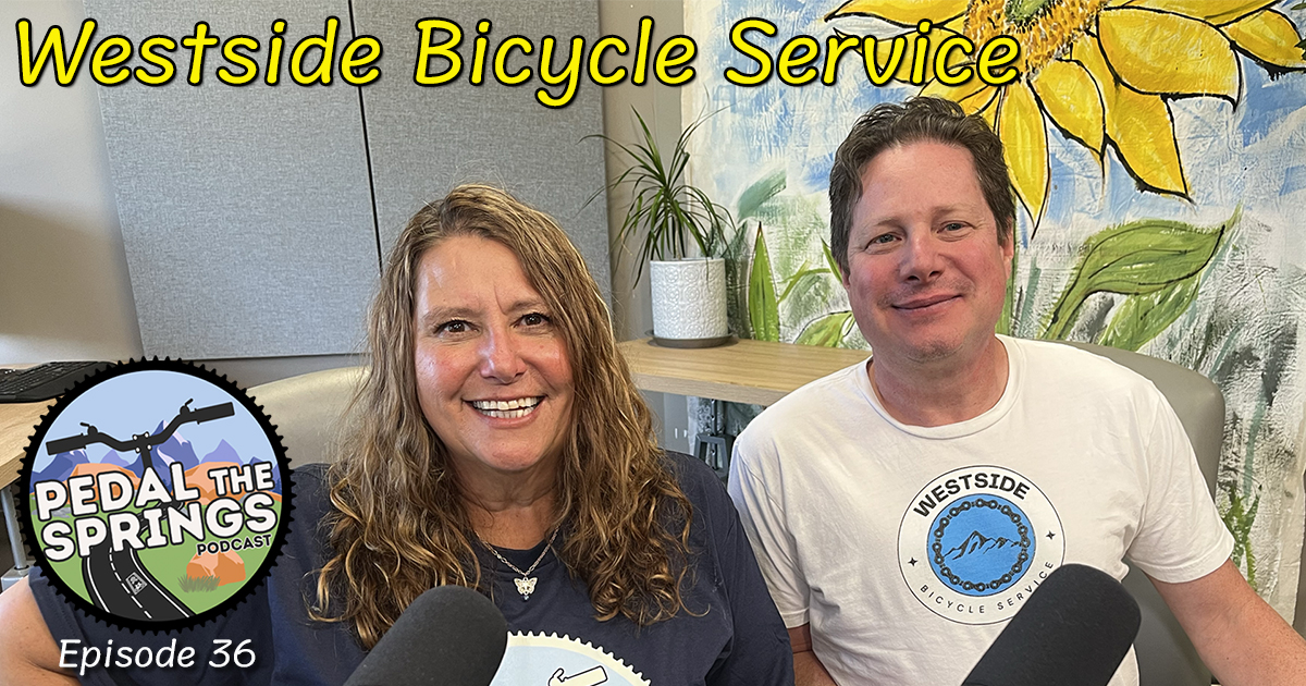 Torie and Graham in the podcast studio