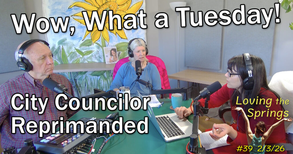 Colorado Springs City Councilor Gold was reprimanded recently, for comments “in violation of the rules and procedures of City Council,” when in fact her comments were an example of the civility and decorum council rules strive to achieve.