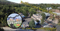 Aerial view of Buffalo Lodge Bicycle Resort