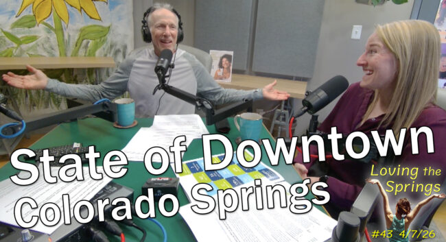 Al Brody and Chelsea Gondeck in the podcast studio