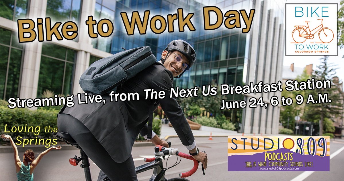 Bike to Work Day - streaming live from The Next Us Breakfast Station