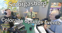 Dave Gardner, Carrie Simison and Al Brody in the podcast studio