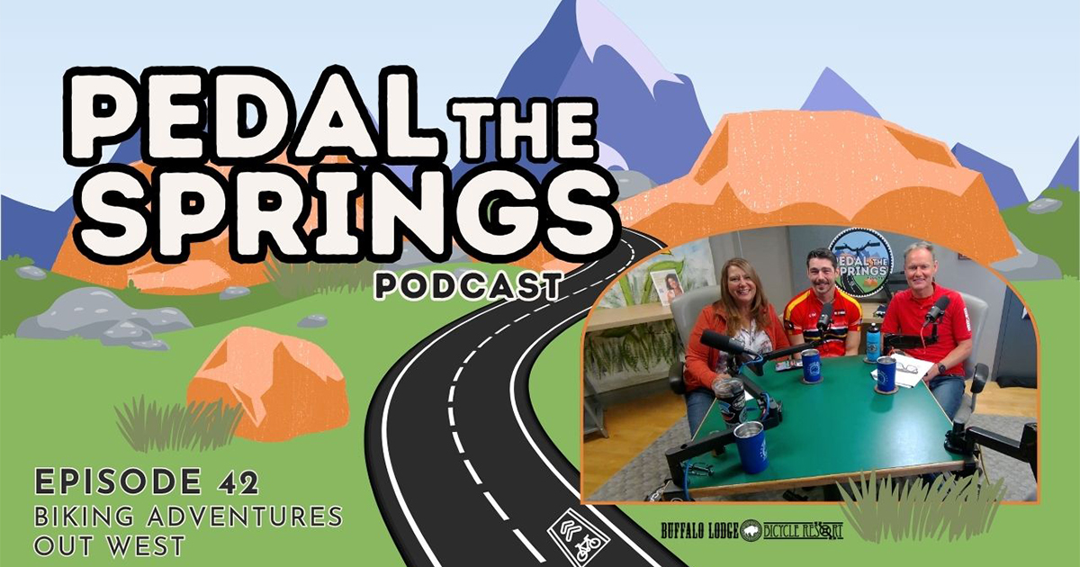 YouTube Thumbnails – EP 42 ADVENTURES OUT WEST Biking Adventures Out West