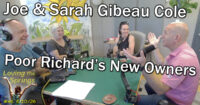 Dave Gardner, Carrie Simison, Sarah Gibeau Cole and Joe Cole in the podcast studio