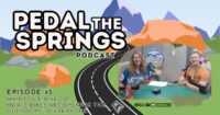 Torie Giffin and Greg Cobble in the podcast studio