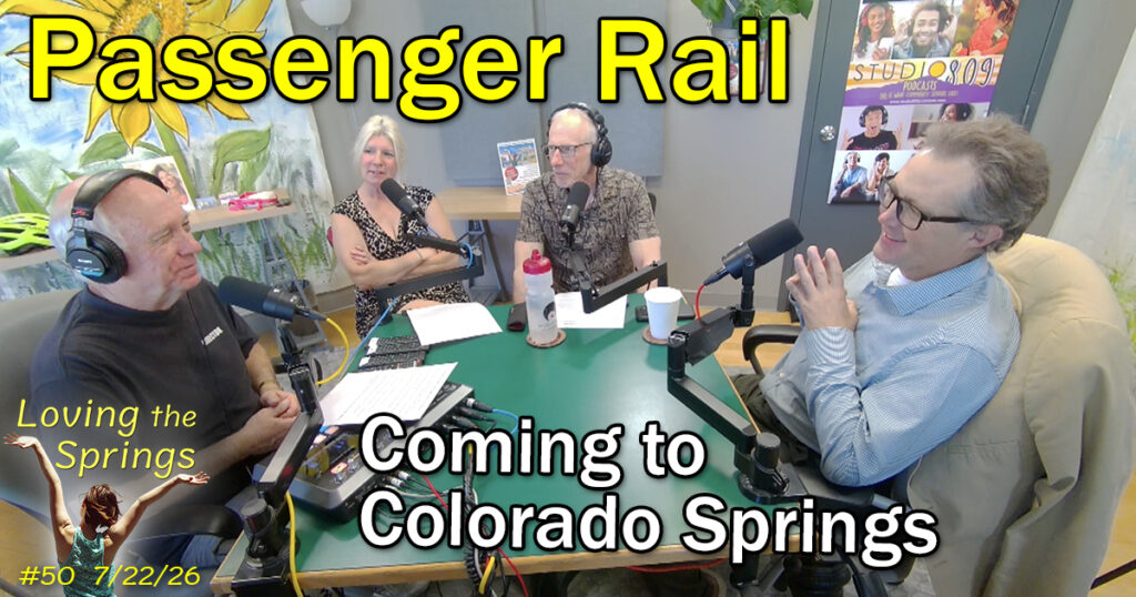 Dave Gardner, Carrie Simison, Al Brody and Sal Pace in the podcast studio