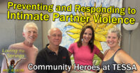 Al Brody, Dave Gardner, Anne Markley and Carrie Simison