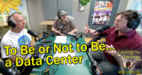 Dave Gardner, Al Brody and Seth Palmer Harris in the podcast studio