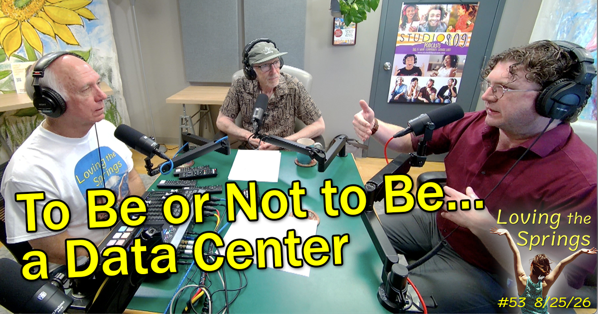 Screenshot Dave Gardner, Al Brody and Seth Palmer Harris in the podcast studio